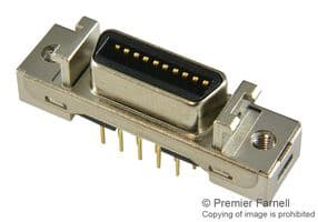 10220-6212PC - 3M - 10220-6212PC - D Sub Connector, Mini D (Ribbon Connector), Receptacle, MDR 102, 20 Contacts, Solder