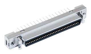 10268-6212PC - 3M - 10268-6212PC - D Sub Connector, Mini D (Ribbon Connector), Receptacle, MDR 102, 68 Contacts, Solder