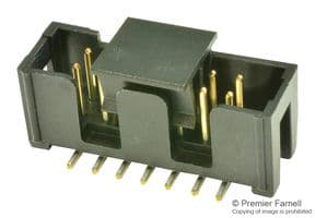N2514-6V0C-RB-WD - 3M - N2514-6V0C-RB-WD - Pin Header, Wire-to-Board, 2.54 mm, 2 Rows, 14 Contacts, Surface Mount Straight, 2500