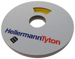 553-41250 TULT12-4YE-PO-X-YE - HELLERMANNTYTON - 553-41250 TULT12-4YE-PO-X-YE - Heat Shrink Tubing, 3:1, 0.472 ", 12 mm, Yellow, 59 ft, 18 m