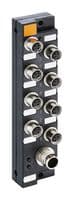 ASBSM 8/LED 3 - LUMBERG AUTOMATION - ASBSM 8/LED 3 - Sensor Distribution Box, M12 Connector - 12 Pole, M8 Connector - 3 Pole, 8 Ports, ASBSM Series