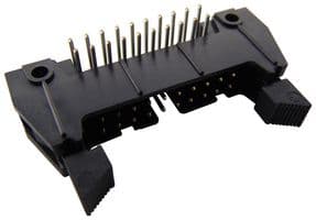 N3428-5202RB. - 3M - N3428-5202RB. - Pin Header, Wire-to-Board, 2.54 mm, 2 Rows, 20 Contacts, Through Hole Right Angle, 3000