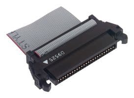 P25E-050-S-EA - 3M - P25E-050-S-EA - IDC Connector, IDC Receptacle, Female, 1.27 mm, 2 Row, 50 Contacts, Cable Mount