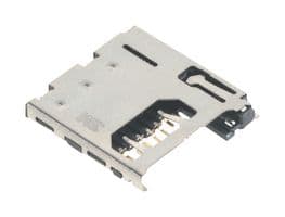 2908-05WB-MG - 3M - 2908-05WB-MG - Memory Card Connector, MicroSD, Push-Push, 8 Contacts, Copper Alloy, Gold Plated Contacts, 2900