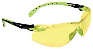 S1203SGAF-EU - 3M - S1203SGAF-EU - Glasses, Protective, Anti Fog, Amber Lens, Black, Green Frame