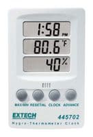 445702 - EXTECH INSTRUMENTS - 445702 - Humidity Meter, Triple Display, 10% to 85% Relative Humidity, 6 %, 1 °C, 109 mm, 71 mm, 20 mm
