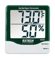 445703 - EXTECH INSTRUMENTS - 445703 - Humidity Meter, 10% to 99% Relative Humidity, 5 %, 1 °C, 109 mm, 99 mm, 20 mm