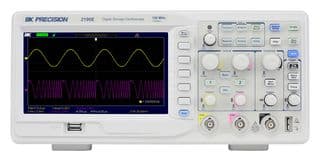BK2190E - B&K PRECISION - BK2190E - Digital Oscilloscope, 2 Channel, 100 MHz, 1 GSPS, 40 kpts, 3.5 ns