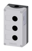 3SU1853-0AA00-0AB1 - SIEMENS - 3SU1853-0AA00-0AB1 - ENCLOSURE, 3 COMMAND POINT, METAL, GRY