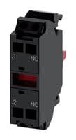 3SU1400-1AA10-3CA0 - SIEMENS - 3SU1400-1AA10-3CA0 - Contact Block, SPST-NC, 10 A, 500 V, 1 Pole, 3SU Series, Spring Clamp