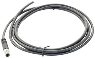 8-04AFFM-SL7A02 - AMPHENOL LTW - 8-04AFFM-SL7A02 - Sensor Cable, M8 Receptacle, Free End, 4 Positions, 2 m, 6.6 ft, M Series