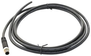 8-04AFFM-SL7A05 - AMPHENOL LTW - 8-04AFFM-SL7A05 - Sensor Cable, M8 Receptacle, Free End, 4 Positions, 5 m, 16.4 ft, M Series