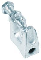 7TCA084220R0153 - ABB - 7TCA084220R0153 - Girder Clamp, E-Klips, For 11 mm Dia Threaded Rod, 19 mm Thickness, Spring Steel, Zinc Finish