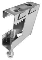7TCA084030R1719 - ABB - 7TCA084030R1719 - Girder Clamp, E-Klips, For Threaded Rod, 10.5 mm, Spring Steel, Zinc Silver Finish