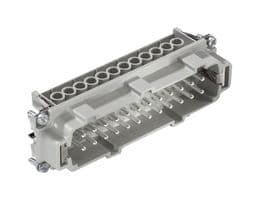 10127000+10197000+12954500 - LAPP - 10127000+10197000+12954500 - Heavy Duty Connector, Through Hole Mount, Receptacle, 24 Contacts, 3 Rows, Socket