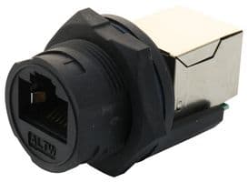 RCP-5SPFFH-TCU7001 - AMPHENOL LTW - RCP-5SPFFH-TCU7001 - Modular Connector, C Size, RJ45 Jack, 1 x 1 (Port), 8P8C, Cat5e, IP67, Cable Mount