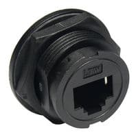 RJS-5EPFFP-LC7002 - AMPHENOL LTW - RJS-5EPFFP-LC7002 - Modular Connector, RJ45 Jack, 1 x 1 (Port), 8P8C, Cat5e, IP67, Panel Mount