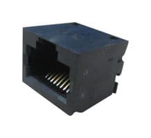 RJSSE5080 - AMPHENOL COMMUNICATIONS SOLUTIONS - RJSSE5080 - Modular Connector, RJ45 Jack, 1 x 1 (Port), 8P8C, Cat5, Surface Mount