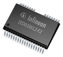 2ED020I12F2XUMA1 - INFINEON - 2ED020I12F2XUMA1 - IGBT Driver, High Side and Low Side, 2A, 4.5V to 5.5V Supply, 30ns/50ns Delay, SOIC-36