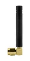 DELTA15/SMAM/RA/RP/11 - SIRETTA - DELTA15/SMAM/RA/RP/11 - Antenna Stubby, Bluetooth, WiFi, WLAN, Zigbee, 2.4 GHz to 2.5 GHz, 2 dBi, SMA