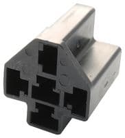 VCF4-1001 - TE CONNECTIVITY - VCF4-1001 - Relay Socket, DIN Rail, Panel, Quick Connect, 5 Pins, VCF Series