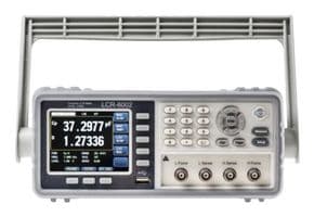 LCR-6002 (CE) - GW INSTEK - LCR-6002 (CE) - LCR Meter, Bench, 2 kHz, 9.99999 kH, 10 F, 99.9999 Mohm, LCR-6000 Series