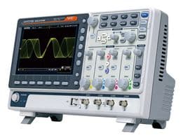 GDS-2204E - GW INSTEK - GDS-2204E - Digital Oscilloscope, GDS-2000E Series, 4 Channel, 200 MHz, 1 GSPS, 10 Mpts, 1.75 ns
