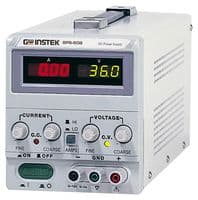 SPS-606 - GW INSTEK - SPS-606 - Bench Power Supply, Adjustable, 1 Output, 0 V, 60 V, 0 A, 6 A