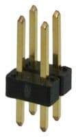 67996-104HLF - AMPHENOL COMMUNICATIONS SOLUTIONS - 67996-104HLF - Pin Header, Board-to-Board, 2.54 mm, 2 Rows, 4 Contacts, Through Hole, FCI BergStik 67996