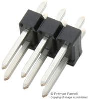 67996-406HLF - AMPHENOL COMMUNICATIONS SOLUTIONS - 67996-406HLF - Pin Header, Board-to-Board, 2.54 mm, 2 Rows, 6 Contacts, Through Hole, FCI BergStik 67996