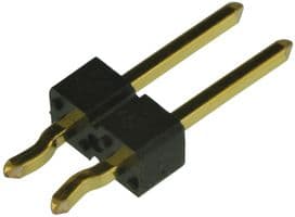 69190-102HLF - AMPHENOL COMMUNICATIONS SOLUTIONS - 69190-102HLF - Pin Header, Board-to-Board, 2.54 mm, 1 Rows, 2 Contacts, Through Hole, FCI BergStik II 69190