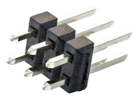 10-89-7061 - MOLEX - 10-89-7061 - Pin Header, Board-to-Board, Wire-to-Board, 2.54 mm, 2 Rows, 6 Contacts, Through Hole Straight