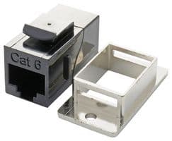 ECF504-C6 - L-COM - ECF504-C6 - In-Line Adapter, Adaptor, In-Line, RJ45, RJ45