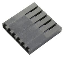 0050579006 - MOLEX - 0050579006 - Connector Housing, SL 70066, Receptacle, 6 Ways, 2.54 mm