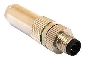 PXMBNI08FIM05BSC - BULGIN / PARTNER STOCK - PXMBNI08FIM05BSC - Sensor Connector, Buccaneer M8 Series, M8, Male, 5 Positions, Solder Pin, Straight Cable Mount