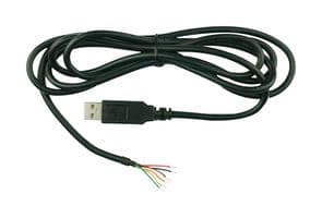 TTL-234X-3V3-2MM - FTDI - TTL-234X-3V3-2MM - Smart Cable Assembly, USB to UART Converter, 3Mbaud, SIP 8 Pin Connector, FT234XD Chip, 1.8m/5.9ft