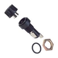 03420838H - LITTELFUSE - 03420838H - Fuseholder, Panel Mount, 250V, 20A, 3AG, Quick Connect, Fluted Knob