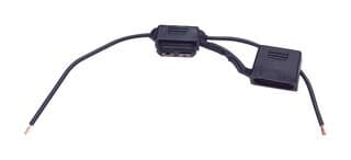 FHAC0001ZXJ - LITTELFUSE - FHAC0001ZXJ - Fuse Holder, Splash Waterproof, Automotive Blade, 1 Fuse, 20 A, 32 VAC, 32 VDC, ATO, Wire Leaded
