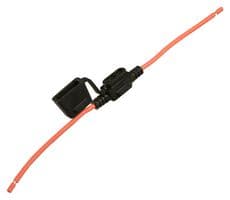 FHAC0002LXN - LITTELFUSE - FHAC0002LXN - Fuse Holder, Waterproof, Cartridge In Line, 1 Fuse, 30 A, 32 VDC, Wire Leaded
