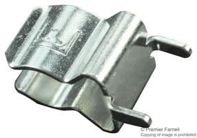 01020074Z - LITTELFUSE - 01020074Z - Fuseholder, Clip, PCB Mount, 15A, 1/4", Solder, Through Hole, Brass, Silver Plated