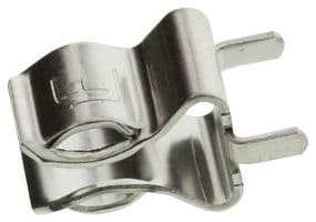 01220083Z - LITTELFUSE - 01220083Z - Fuseholder, Clip, PCB Mount, 15A, 1/4", Solder, Through Hole, Beryllium Copper, Silver Plated, Ears