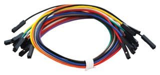 BC-32672 - BUD INDUSTRIES - BC-32672 - Jumper Wire, Bundle, 26 AWG, 10 Wires, Female - Female, 300 mm