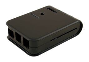 1593HAMPIBK. - HAMMOND - 1593HAMPIBK. - Dev Board Enclosure, Raspberry Pi, Model B Only, Camera Mount, Black, ABS