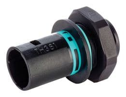 THB.381.N2B - HYLEC - THB.381.N2B - Circular Connector, TH381 Micro Connector Series, Panel Mount Plug, 2 Contacts, Screw Pin, M16, IP68