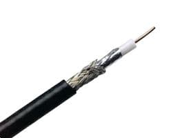 1694A 0101000 - BELDEN - 1694A 0101000 - Coaxial Cable, RG6, Copper, 6.96 mm, 75 ohm, Black
