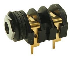 CL1308G - CLIFF ELECTRONIC COMPONENTS - CL1308G - Phone Audio Connector, 6.35mm, Mono, 2 Contacts, Receptacle, 6.35 mm, PCB Mount