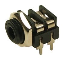 CL13845G - CLIFF ELECTRONIC COMPONENTS - CL13845G - Phone Audio Connector, 3.5mm, Mono, 2 Contacts, Receptacle, 3.5 mm, PCB Mount, Gold Plated Contacts