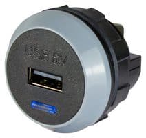 PVPRO-S - ALFATRONIX - PVPRO-S - USB Charger Receptacle, 5VDC, PVPro, 2.1 A, 1 Port, USB Type A