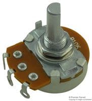 P231-FC20BR10K - TT ELECTRONICS / BI TECHNOLOGIES - P231-FC20BR10K - Rotary Potentiometer, 10 kohm, 1 Turns, Linear, 500 mW, ± 20%, P231 Series