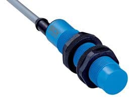CM18-12NPP-EW1 - SICK - CM18-12NPP-EW1 - Capacitive Proximity Sensor, CM Series, M18, 12 mm, PNP, 10 to 36 Vdc, Pre-Wired